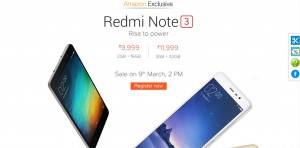Redmi Note 3 Flash Sale