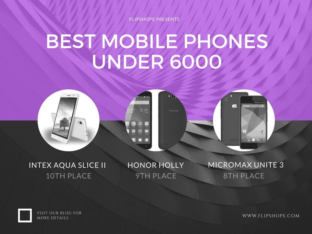 best mobile phones under 6000