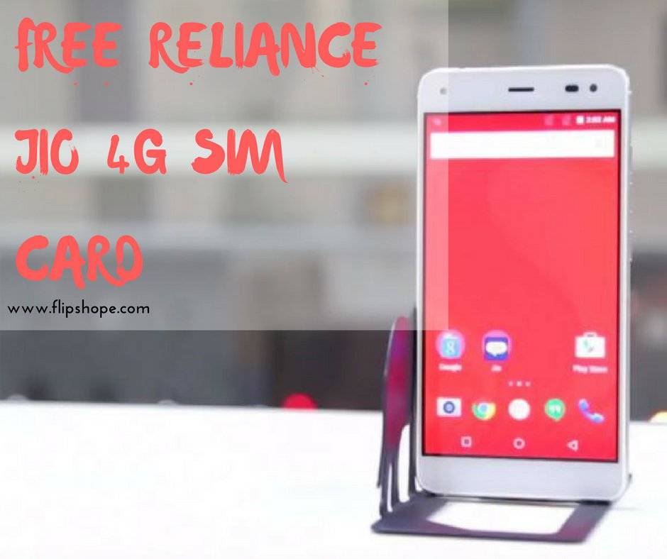 Free Reliance Jio 4G Sim Card Buy