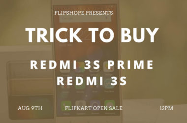 Redmi 3s Prime flash sale