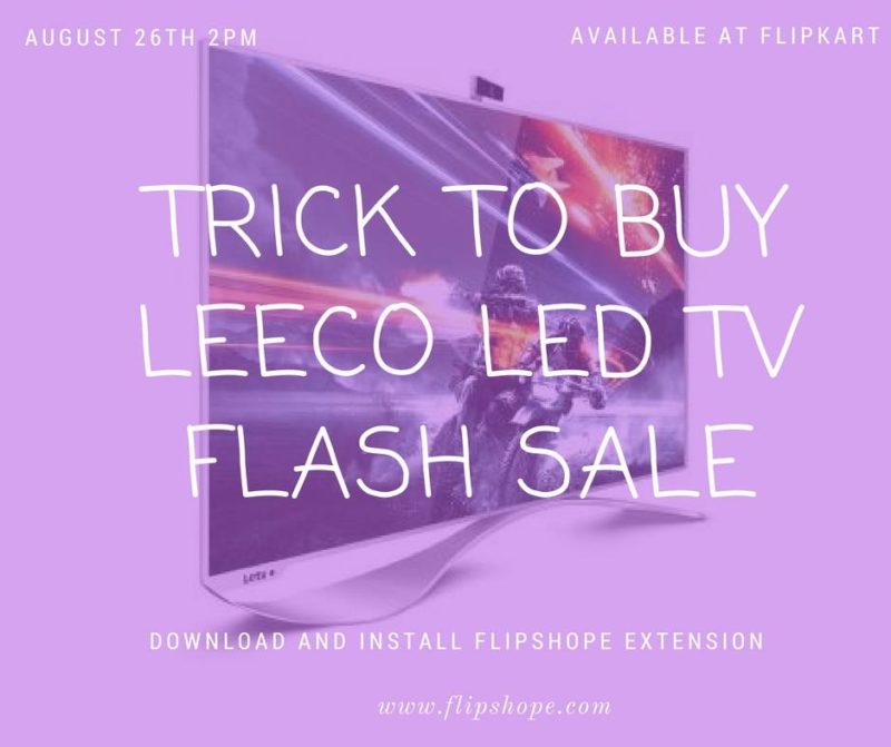 TRICK TO BUY LEECO LED TV FLASH SALE (2)