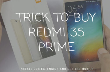 Xiaomi Redmi 3s prime flash sale