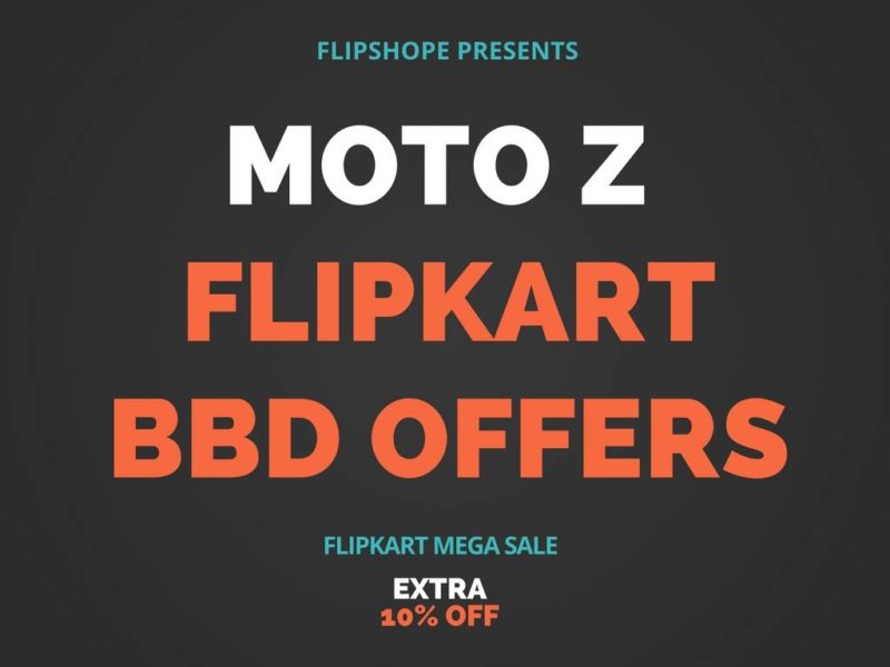 flipkart moto z big billion day offer