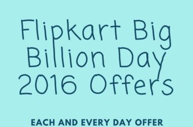 flipkart big billion day 2016