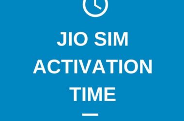 jio sim activation time