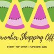 november online shopping offers 2016