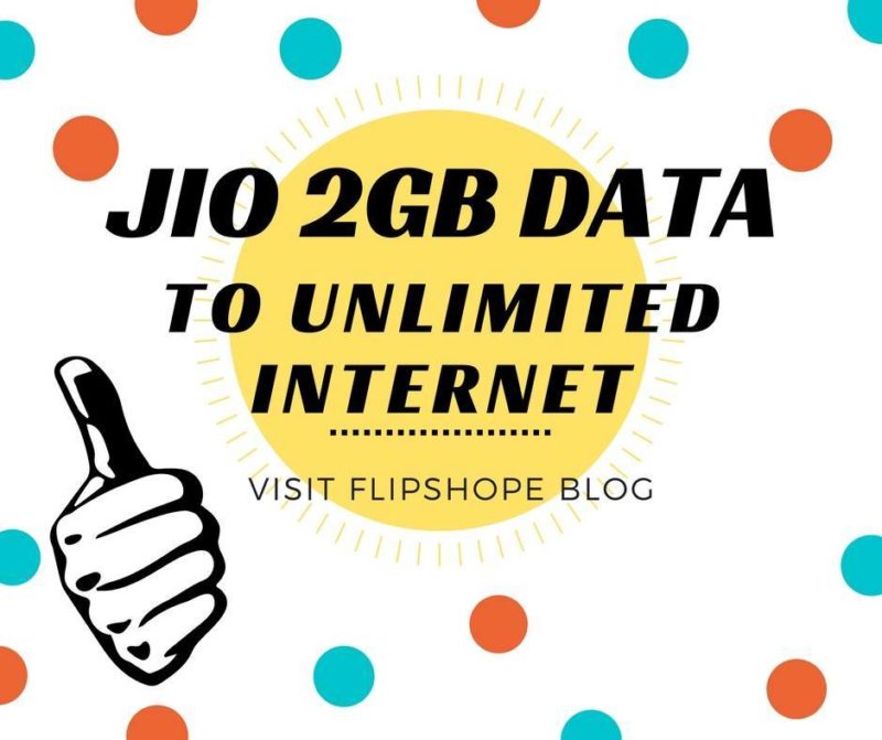 how to convert jio 2gb data to unlimited internet calls