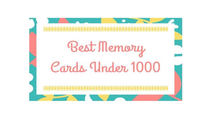 best memory cards under 1000 inr in india 32gb 16gb 64 gb