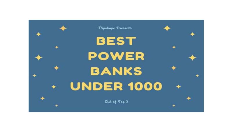 best power bank under 1000 rs in india