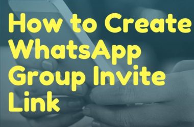 How to Create WhatsApp Group Invite Link
