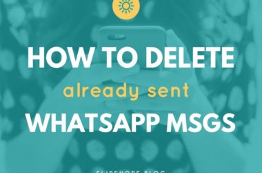 How to Delete sent messages on whatsapp