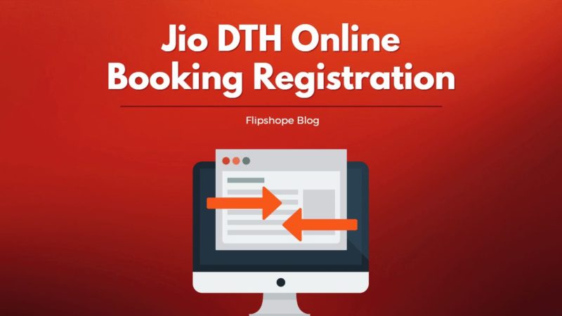 Jio DTH Online booking registration in india