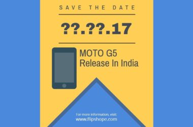 Moto G5 Release Date in india