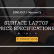 Microsoft Surface Laptop Price Specifications in India