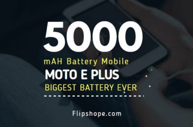 moto e4 plus 5000 mah battery