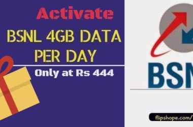 Activate BSNL 4 GB per day