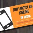 Buy Moto X4 online On Amazon and Flipkart in India