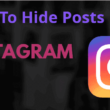 hide instagram posts