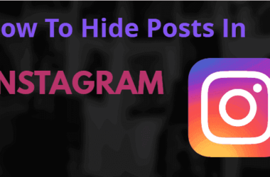 hide instagram posts