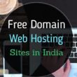 Free Domain web hosting