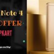 Redmi Note 4 EMI Offer On Flipkart