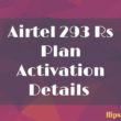 Airtel 293 Rs Plan