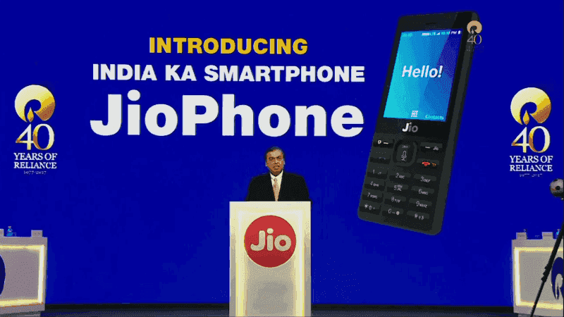 free jio phone