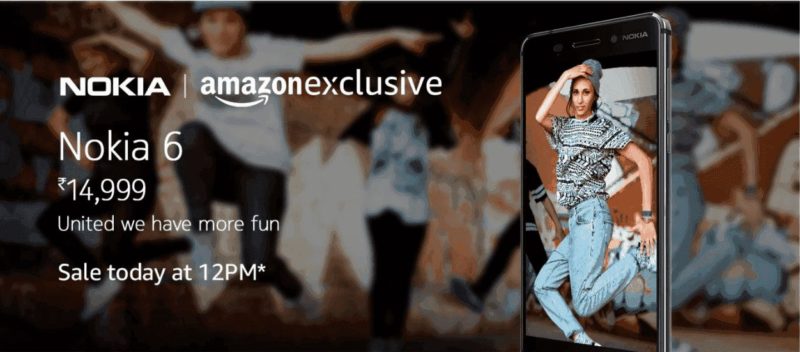 Amazon nokia 6 offers