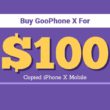 buy goophone x price specifications