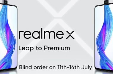 Realme X Blind Order in India