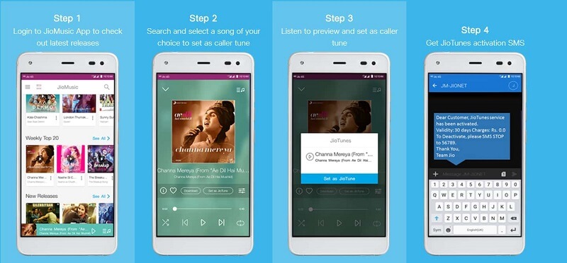 How to activate caller tune in Jio with JioMusic App