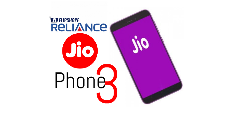 Reliance Jio Phone 3 Price in India, Specifications and Launch Date