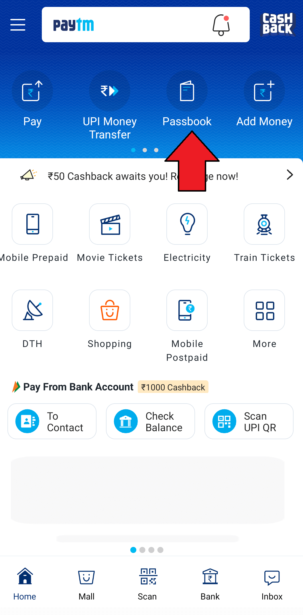 paytm to bank transfer without charges 2