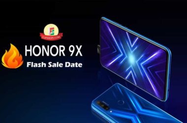 honor 9x flash sale date