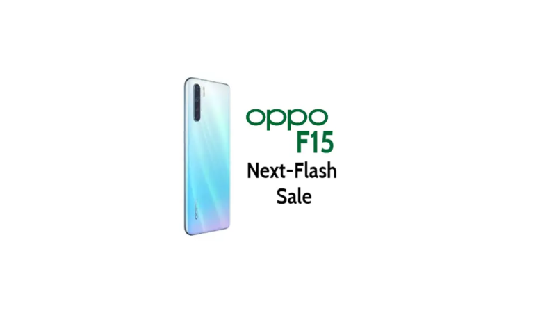 Oppo F15 Flash Sale and Next Sale Date