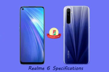 Realme 6 specifications in India