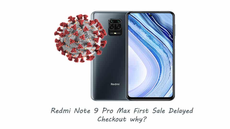 Redmi Note 9 Pro Max First Sale Postpone