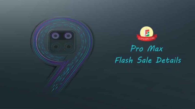 Redmi Note 9 Pro Max Flash Sale