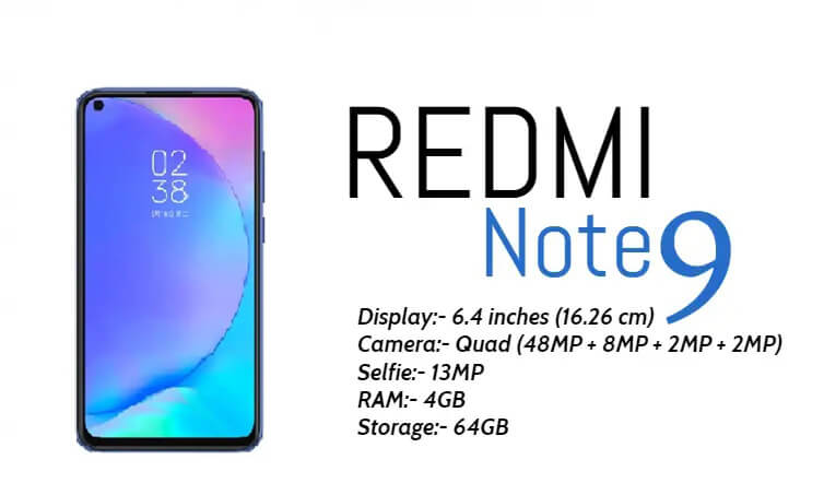 Redmi Note 9 specifications