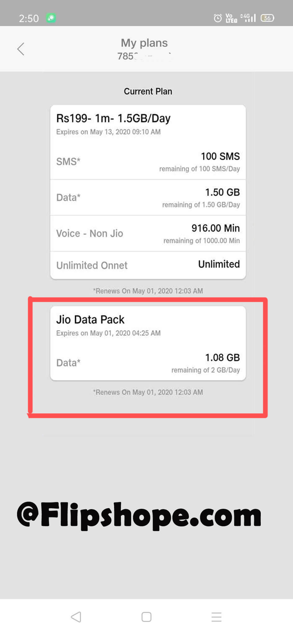 Jio Free 2GB Data Offer
