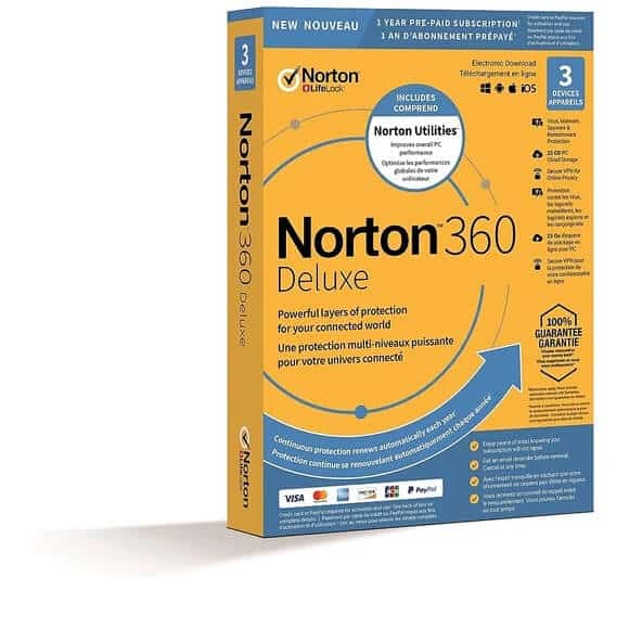 Norton Antivirus 360 Deluxe