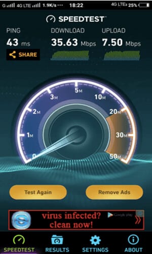 Increase Vodafone 4G internet speed 2020