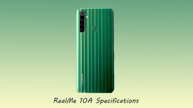 Realme Narzo 10A Specifications