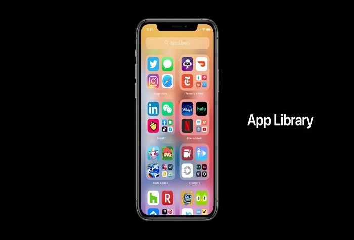 Apple iOS 14 Update App Library