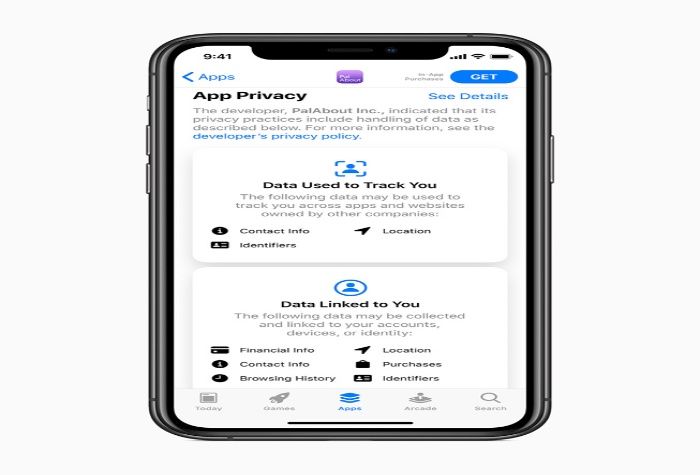 Apple iOS 14 Update privacy