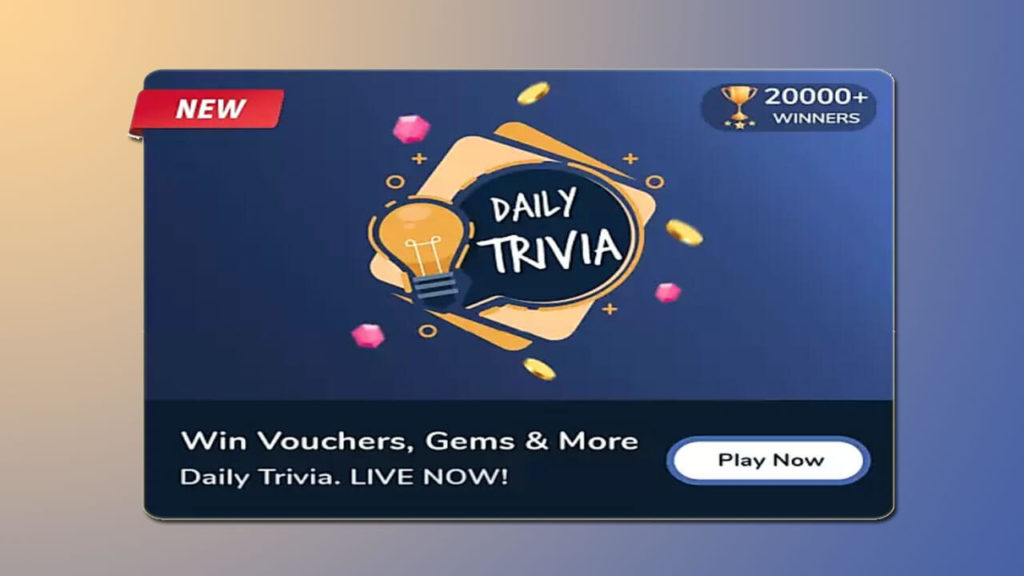 Flipkart Daily Trivia Quiz Answers Today 4 August Win Assured Prizes
