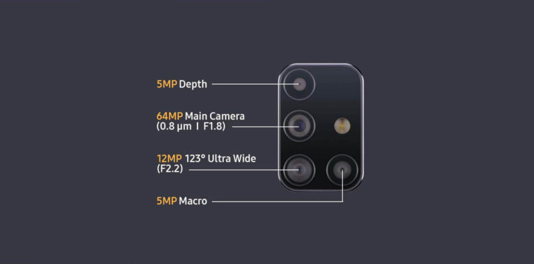 samsung m31s camera specification