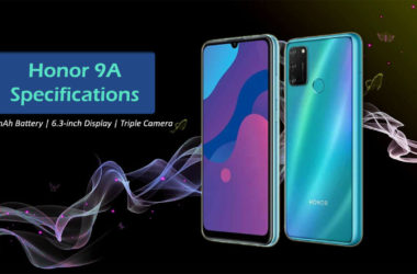 Honor 9A Specifications