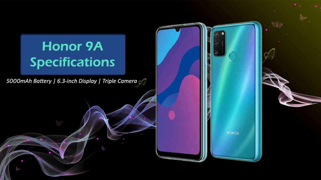 Honor 9A Specifications