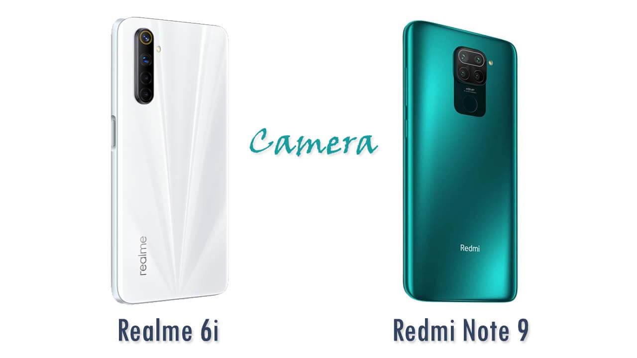 Realme 6i vs Redmi Note 9 camera comparison